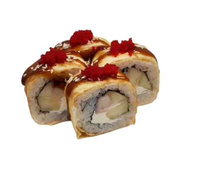 Роллы Груша и креветка 4шт - фото 31597