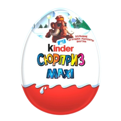 Шоколадное яйцо Kinder Сюрприз Maxi 100гр - фото 31734