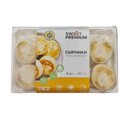 Сырники Sweet Premium классические 8шт 480гр - фото 31745