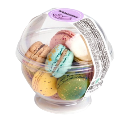 Набор пирожных Macaronika Мини-Макарон 60гр - фото 31792