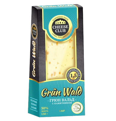 Сыр Клуб Сыра Грюн вальд 50% 150гр - фото 32281