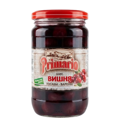 Варенье Primario Вишня 420гр - фото 32722