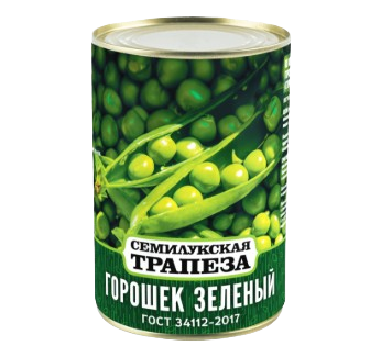 Горошек Семилукская трапеза 1 сорт 400гр  - фото 32729