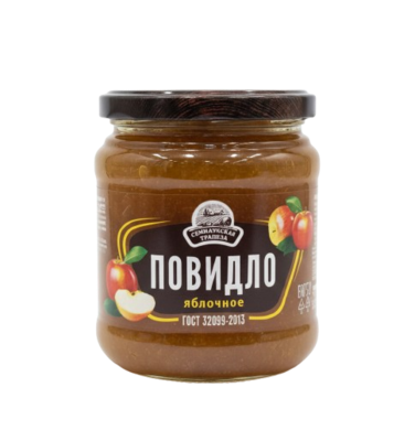 Повидло Семилукская трапеза яблочное 600гр  - фото 32730