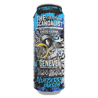 Энергетический напиток Scandalist черника 450мл - фото 32747