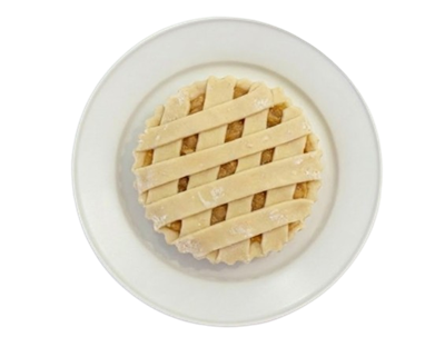 Мини пирог с курагой 350 гр - фото 32826