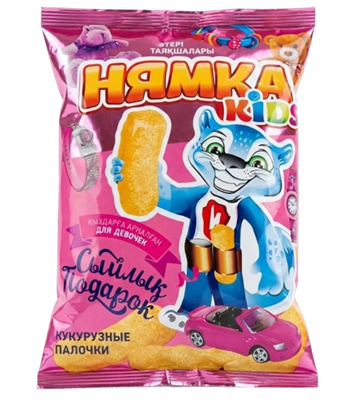 Кукурузные палочки Нямка кидс девочка 120гр  - фото 32883