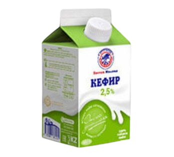 Кефир Восток Молоко 2,5% т/пак 0.45л - фото 32970