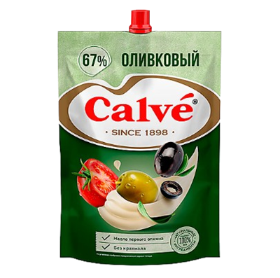 Майонез Calve Оливковый 400гр - фото 33048
