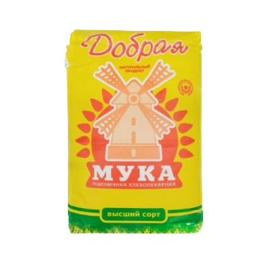 Мука фас. Добрая 1,9 кг - фото 33712