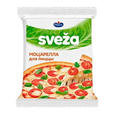 Сыр САВ Моцарелла для пиццы Свежа 40% 200 гр - фото 35913
