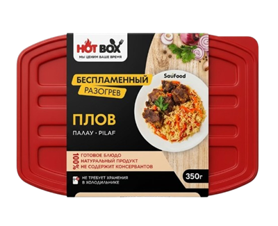 Плов Sau Food Hot Box 350гр - фото 36952