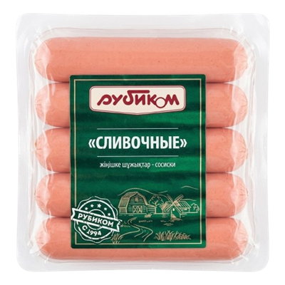 Сосиски Рубиком Сливочные 480гр - фото 37038