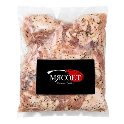 Шашлык Мясоет из свинины шея в средиземноморском маринаде - фото 37279