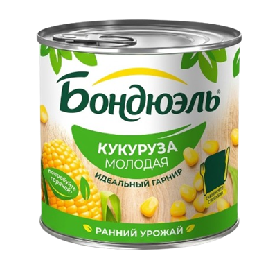 Кукуруза Bonduelle молодая 212гр - фото 38554