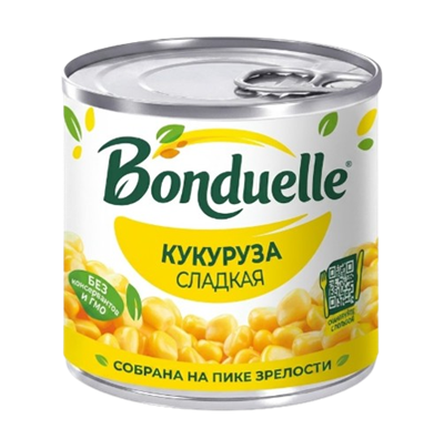 Кукуруза Bonduelle сладкая 212мл - фото 38556