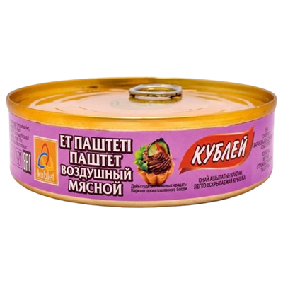 Паштет Кублей мясной 100гр  - фото 38570