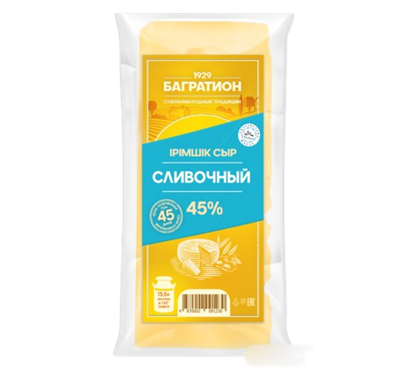 Сыр Багратион сливочный кг - фото 39161