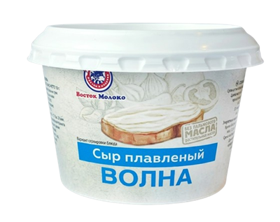 Сыр плавленный Восток Молоко Волна 180гр - фото 39173