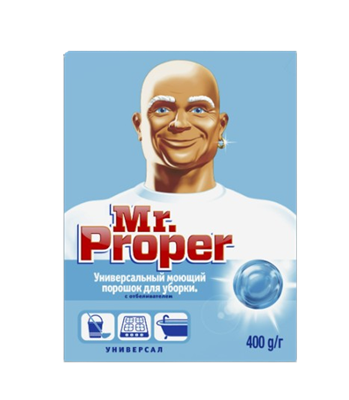 Порошок Mr.Proper Универсал с отбеливателем 400гр - фото 39273