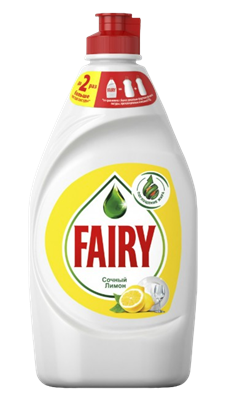 Средство для мытья посуды FAIRY Сочный лимон 450 мл - фото 39281