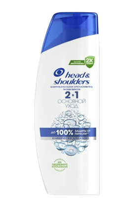 Шампунь Head & Shoulders 2в1 Основной уход 400мл - фото 39288