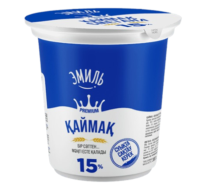 Сметана Эмиль 15% 380гр - фото 39349