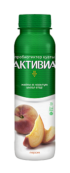 Активиа Персик 260гр - фото 8553