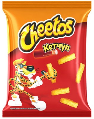 Чипсы Cheetos Кетчуп 50гр - фото 9434