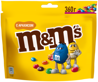 Драже M&M's с арахисом 360 гр. - фото 9762