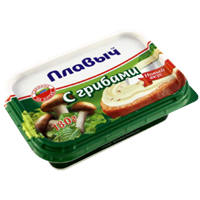 Плавленный продукт Плавыч с грибами 180гр