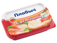 Плавленный продукт Плавыч с ветчиной 180гр