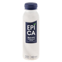 Питьевой йогурт Epica натуральный 260гр