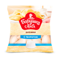Вареника Бабушка Аня с творогом 430гр