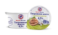 Творожная масса с грецким орехом 4.5% 200гр 