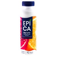 Питьевой йогурт Epica с гранатом и апельсином 260гр