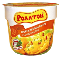 Пюре картофельное с сухариками 40гр