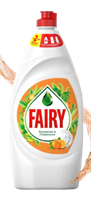Средство для мытья посуды FAIRY Апельсин и лимонник 900 мл