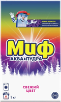 Порошок Миф Автомат 1 кг 2в1 Свежий цвет