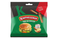 Кириешки Чизбургер+сырный соус 60г
