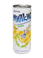 Напиток б/а Milkis Банан 250мл ж/б