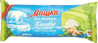Мороженое Мишка на полюсе Полено пломбир ван-фисташка 400 гр