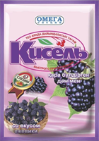 Кисель Омега Ежевика 90гр