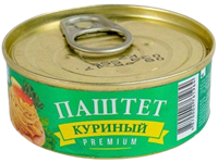 Паштет куринный 100гр Улан