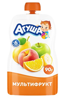 Пюре Агуша Я Сам мультифрукт 90гр