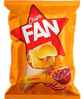 Чипсы FAN 250 гр аджика