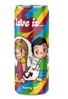 Напиток б/а газ Love is ягодный микс 0,33 ж/б 