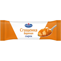 Сырок САВ творожный глазированный с вареной сгущенкой и ароматом ванили 50гр