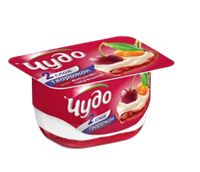 Творожок Чудо Вишня-Черешня 4,2% 100гр
