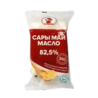 Масло Крестьянское Багратион сладко-сливочное 82,5% Флоу-Пак 180гр